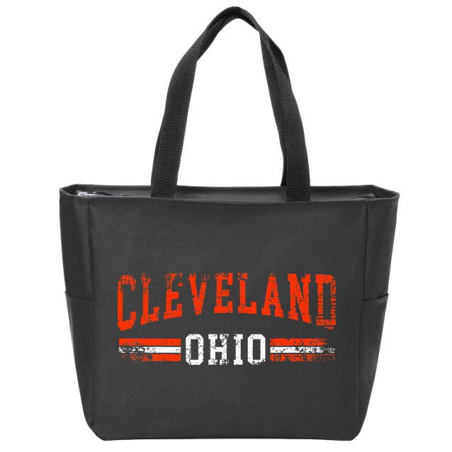Cleveland Ohio Gift Zip Tote Bag