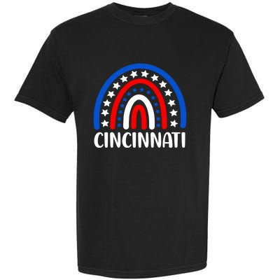 Cincinnati Ohio Gift I Love Cincinnati Usa Cute Gift Garment-Dyed Heavyweight T-Shirt