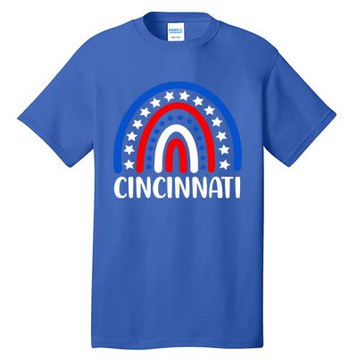 Cincinnati Ohio Gift I Love Cincinnati Usa Cute Gift Tall T-Shirt