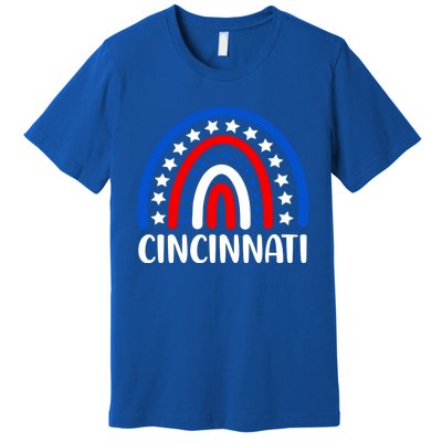 Cincinnati Ohio Gift I Love Cincinnati Usa Cute Gift Premium T-Shirt