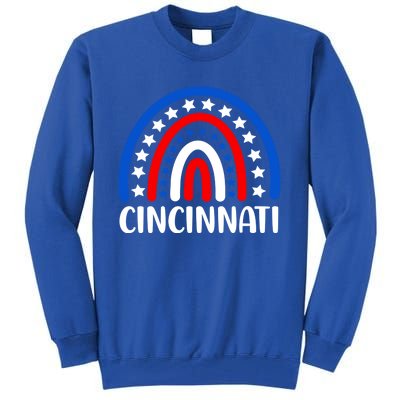 Cincinnati Ohio Gift I Love Cincinnati Usa Cute Gift Tall Sweatshirt