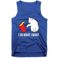 Cat Owner Gift Love Cats I Do What I Want Funny Cat Gift Tank Top