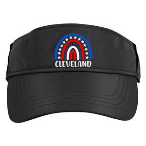 Cleveland Ohio Gift I Love Cleveland Ohio Usa Cute Gift Adult Drive Performance Visor