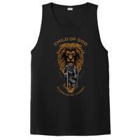 Child Of God Warrior Of Christ Jesus Christian Faith Graphic PosiCharge Competitor Tank