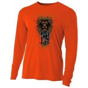 Child Of God Warrior Of Christ Jesus Christian Faith Graphic Cooling Performance Long Sleeve Crew