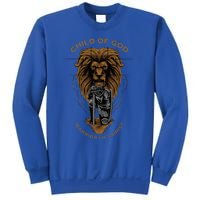 Child Of God Warrior Of Christ Jesus Christian Faith Graphic Sweatshirt