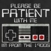 Cute Old Gamer Please Be Patient With Me Im From The 1900s Gift Adult Drive Performance Visor