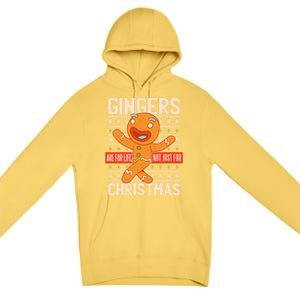 Christmas Outfit Gingerbread Christmas Xmas Cool Gift Premium Pullover Hoodie