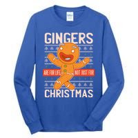 Christmas Outfit Gingerbread Christmas Xmas Cool Gift Tall Long Sleeve T-Shirt