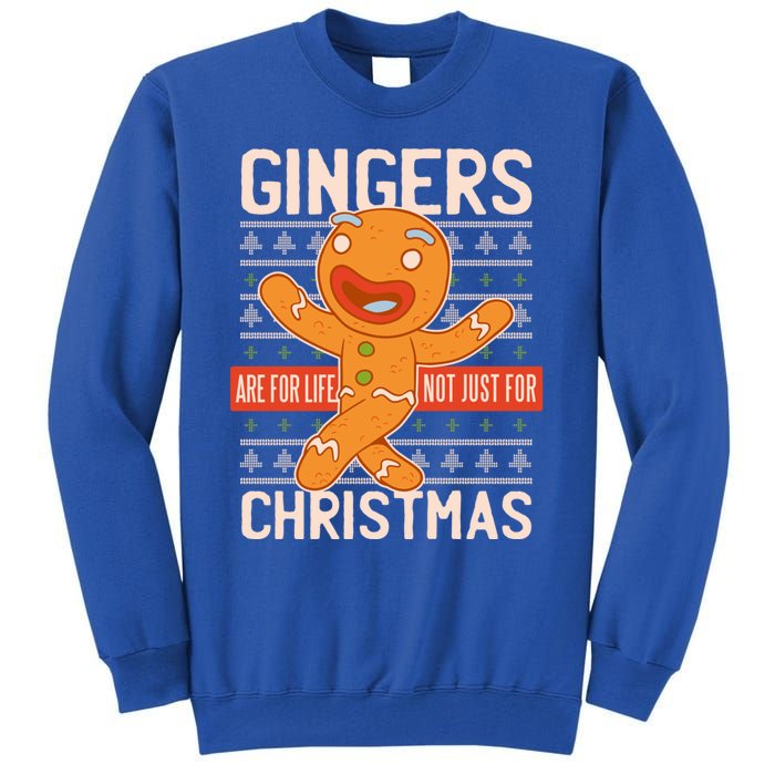 Christmas Outfit Gingerbread Christmas Xmas Cool Gift Tall Sweatshirt