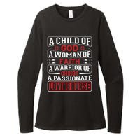 Child Of God Faithful Nurse Apparel Womens CVC Long Sleeve Shirt