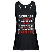 Child Of God Faithful Nurse Apparel Ladies Essential Flowy Tank