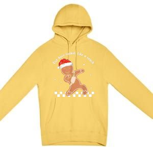 Christmas Out Here Looking Like A Snack Gingerbread Boujee Gift Premium Pullover Hoodie