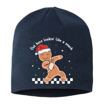 Christmas Out Here Looking Like A Snack Gingerbread Boujee Gift Sustainable Beanie