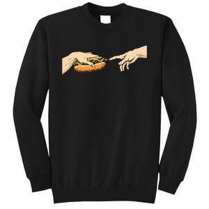 Creation Of Hot Dog Hot Dog Lover Fast Food Wiener Sweatshirt