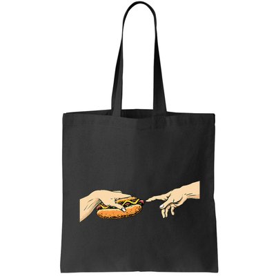 Creation Of Hot Dog Hot Dog Lover Fast Food Wiener Bag