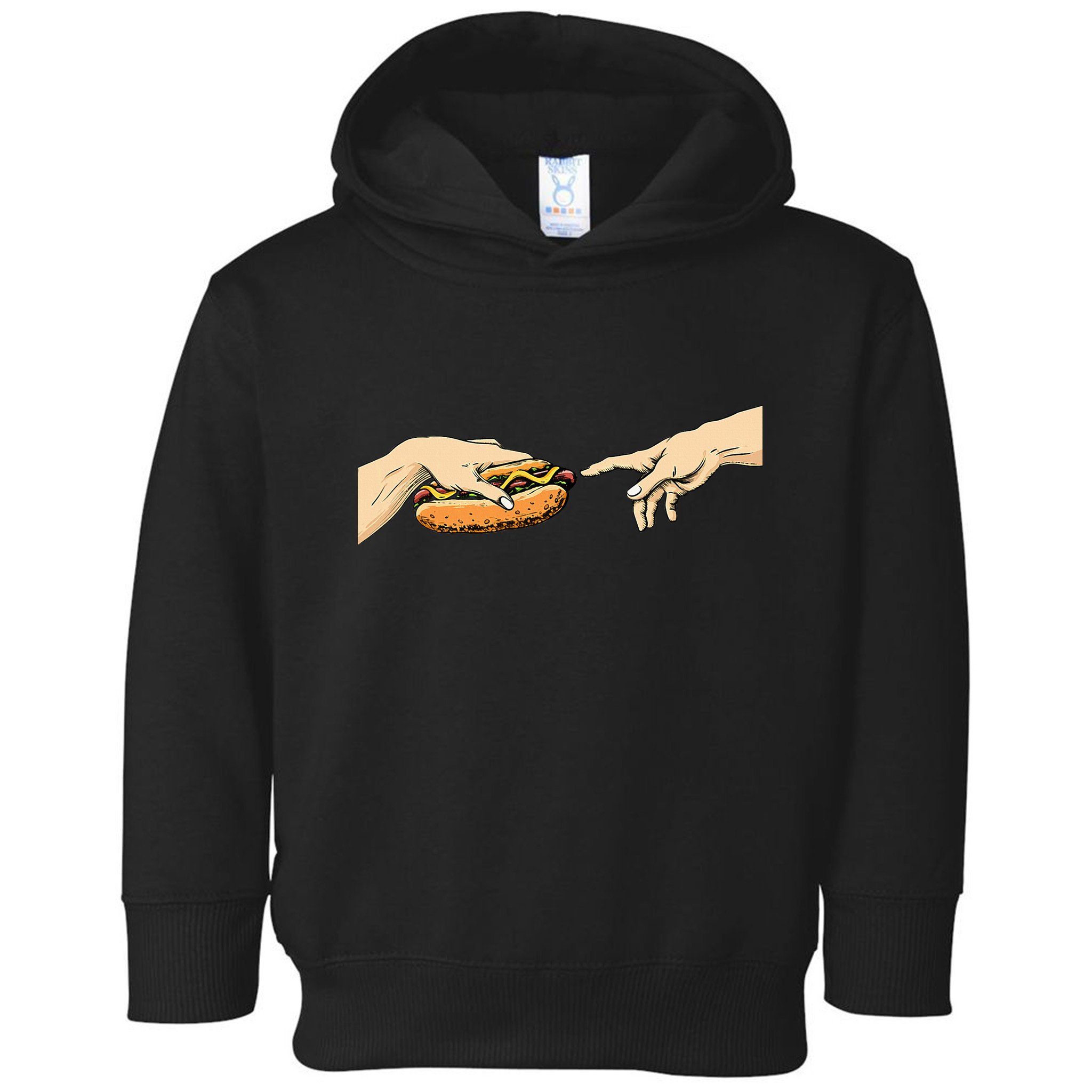 Creation Of Hot Dog Hot Dog Lover Fast Food Wiener Toddler Hoodie