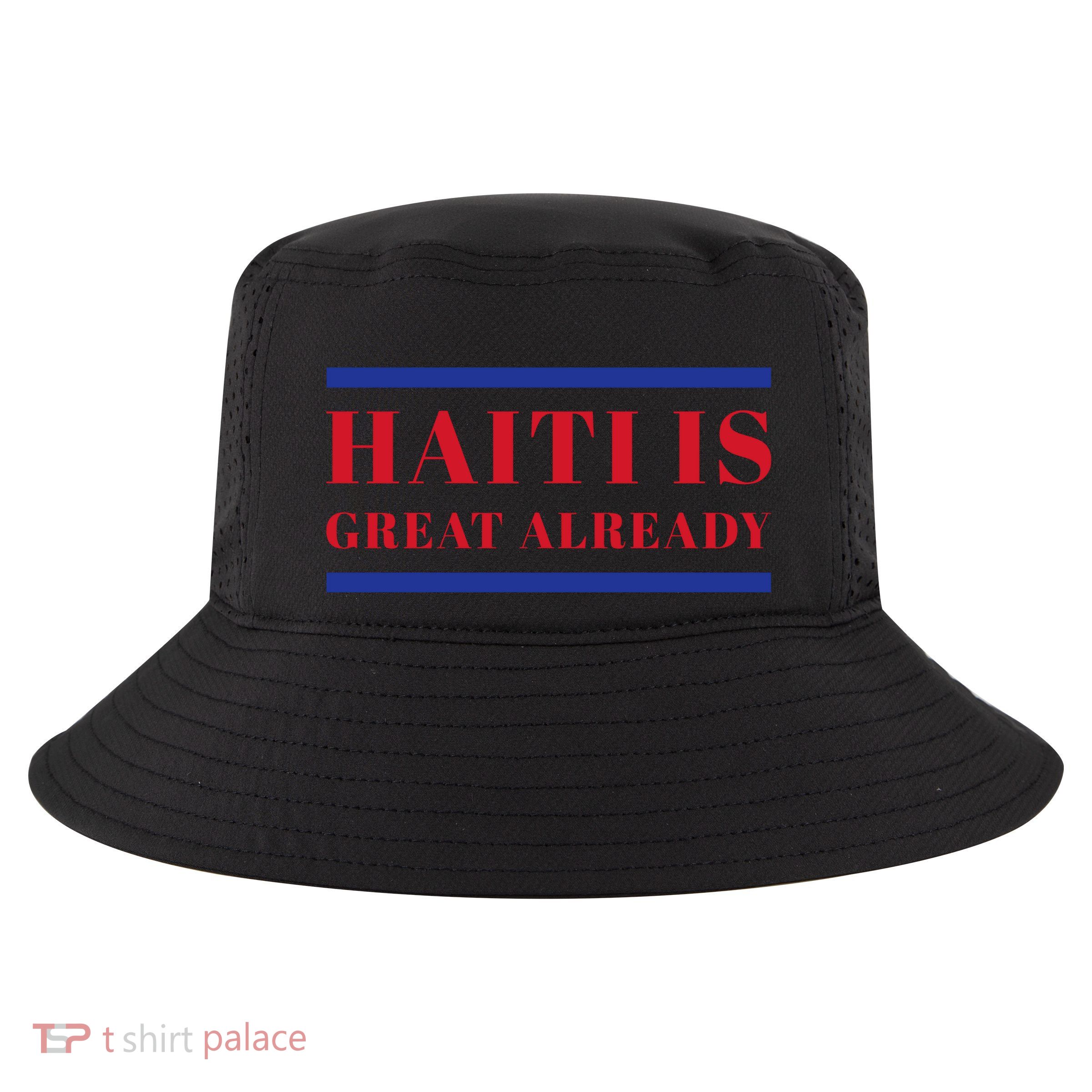 Conan O’Brien Haiti Is Great Already Cool Comfort Performance Bucket Hat