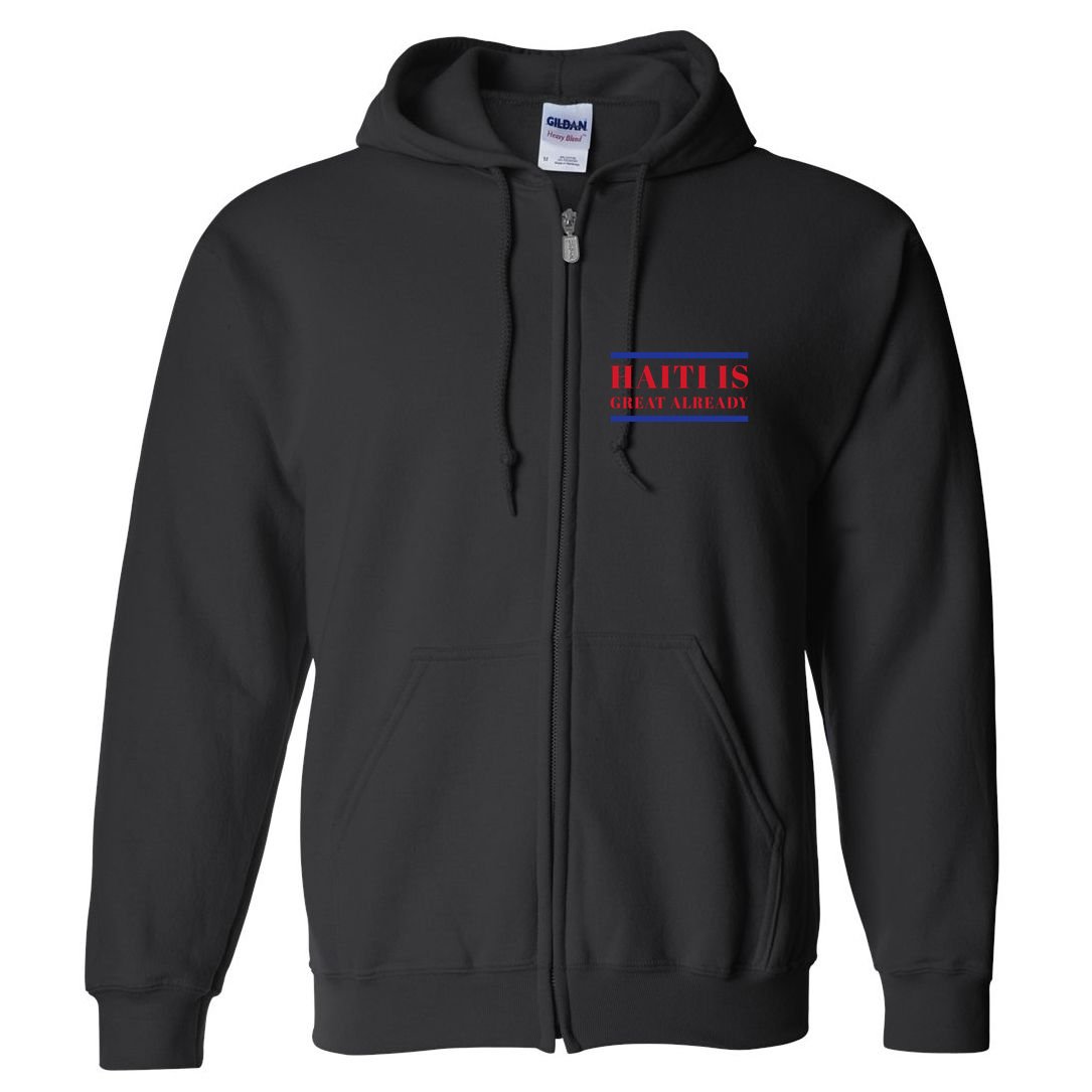Conan O’Brien Haiti Is Great Already Full Zip Hoodie