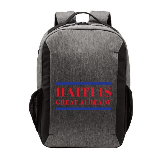 Conan O’Brien Haiti Is Great Already Vector Backpack