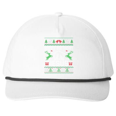 Christmas Outfit Happy Birthday Jesus Holiday Ugly Great Gift Snapback Five-Panel Rope Hat