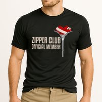 Cool Open Heart Surgery Art Zipper Club Recovery Cooling Performance Crew T-Shirt
