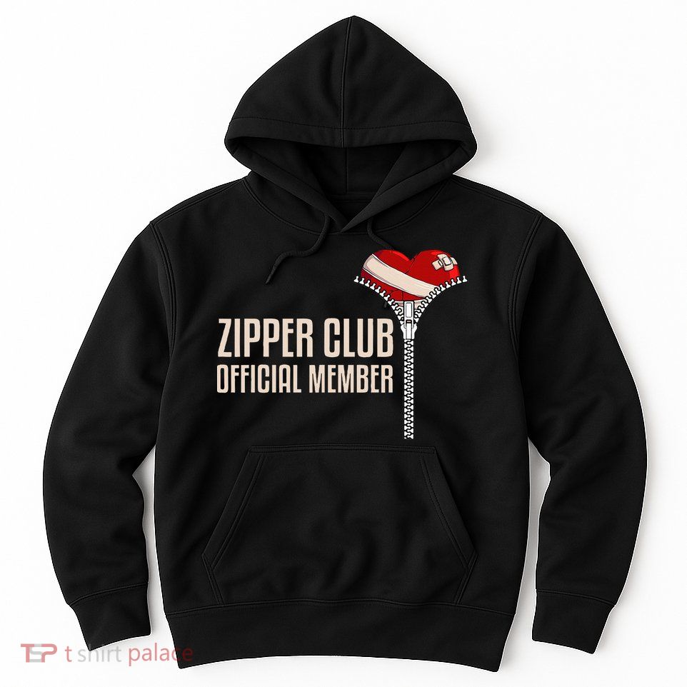 Cool Open Heart Surgery Art Zipper Club Recovery Hoodie