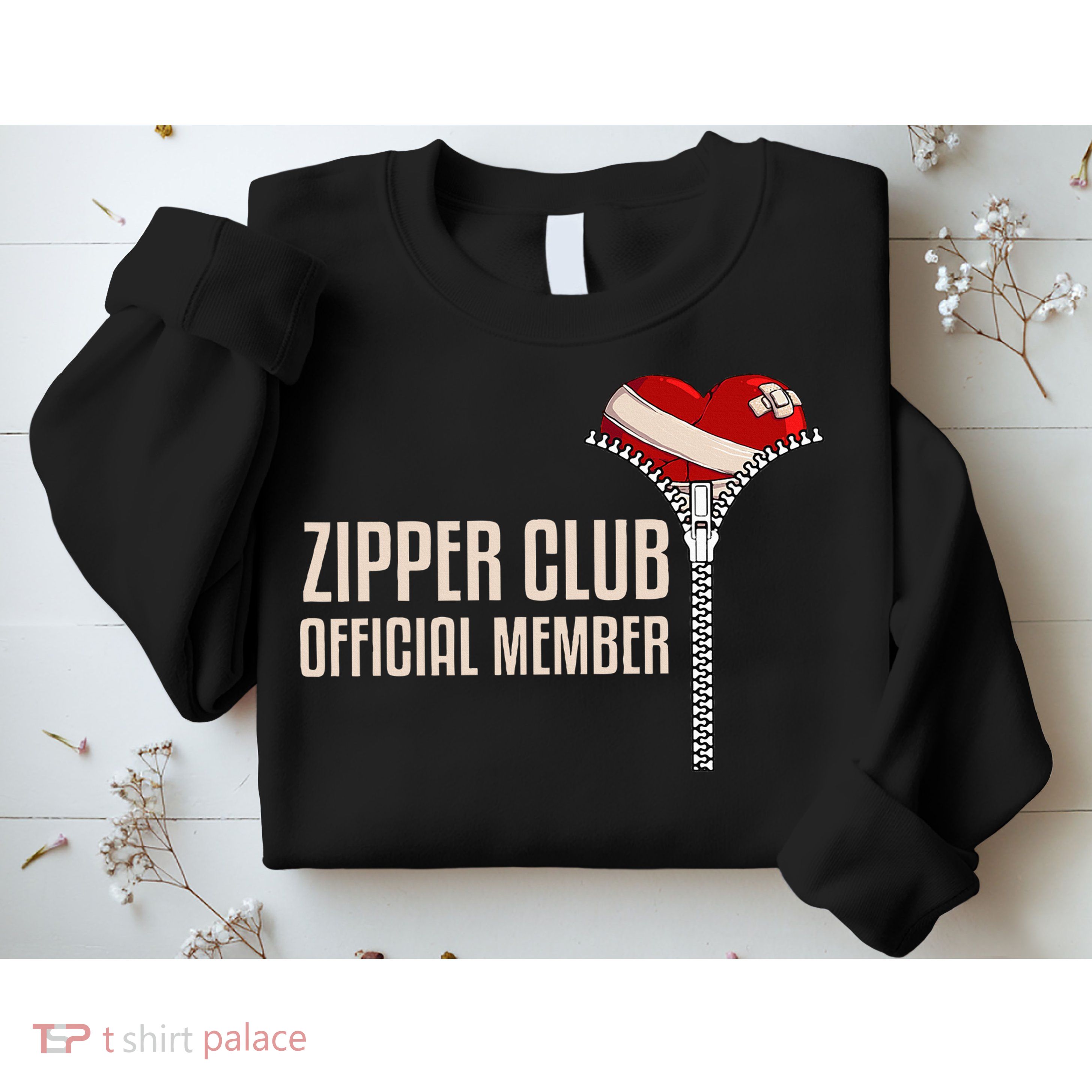 Cool Open Heart Surgery Art Zipper Club Recovery Sweatshirt