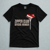 Cool Open Heart Surgery Art Zipper Club Recovery T-Shirt