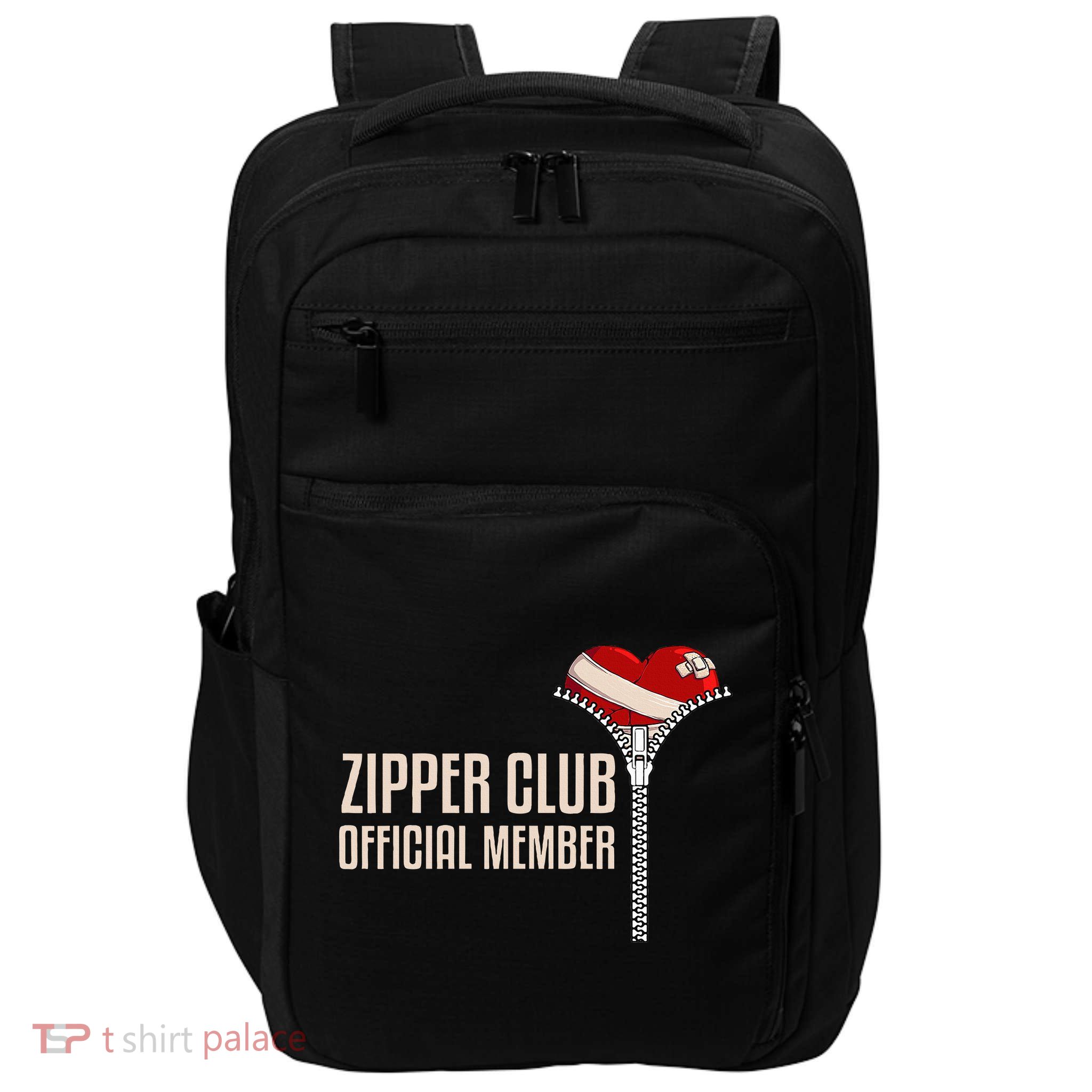 Cool Open Heart Surgery Art Zipper Club Recovery Impact Tech Backpack