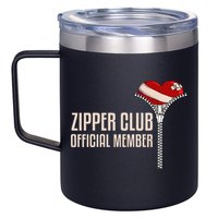 Cool Open Heart Surgery Art Zipper Club Recovery 12oz Stainless Steel Coffee Mug
