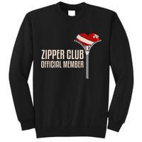 Cool Open Heart Surgery Art Zipper Club Recovery Tall Sweatshirt