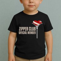 Cool Open Heart Surgery Art Zipper Club Recovery Toddler T-Shirt