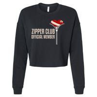 Cool Open Heart Surgery Art Zipper Club Recovery Cropped Pullover Crew