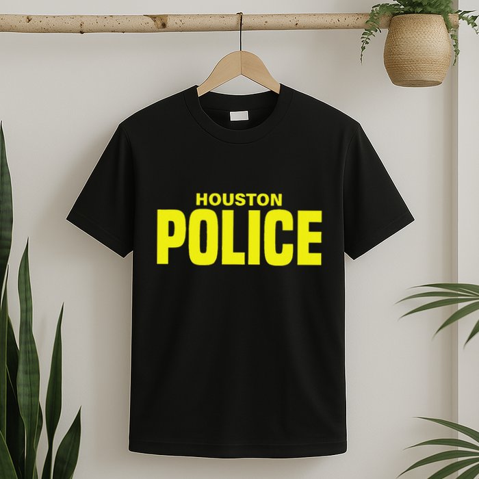 City Of Houston Police Officer Texas Policeman Uniform Duty T-Shirt