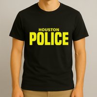 City Of Houston Police Officer Texas Policeman Uniform Duty T-Shirt