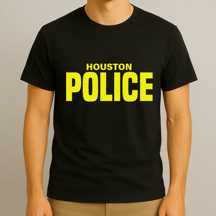 City Of Houston Police Officer Texas Policeman Uniform Duty T-Shirt