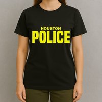 City Of Houston Police Officer Texas Policeman Uniform Duty T-Shirt
