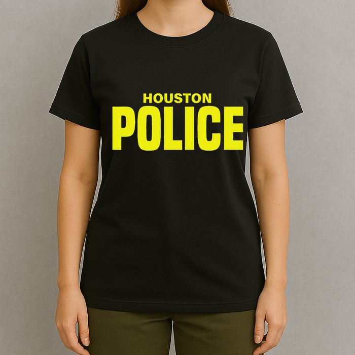 City Of Houston Police Officer Texas Policeman Uniform Duty T-Shirt