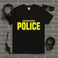 City Of Houston Police Officer Texas Policeman Uniform Duty T-Shirt