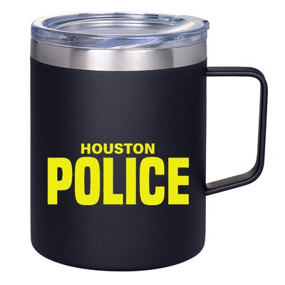 City Of Houston Police Officer Texas Policeman Uniform Duty 12oz Stainless Steel Coffee Mug