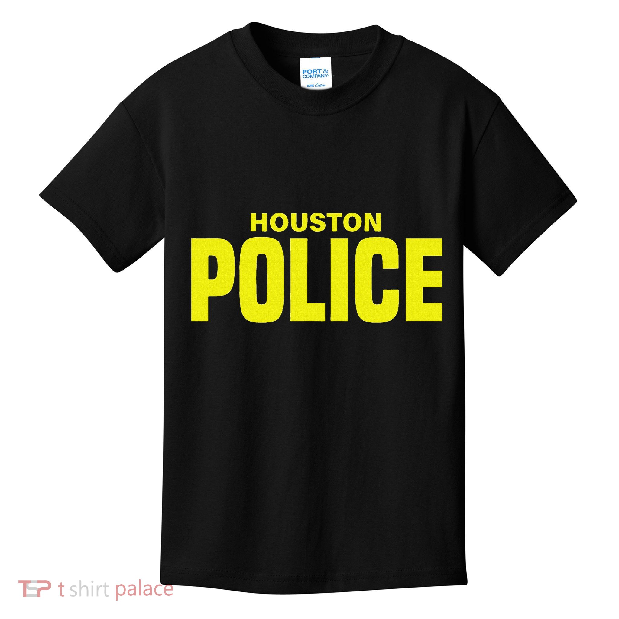 City Of Houston Police Officer Texas Policeman Uniform Duty Kids T-Shirt