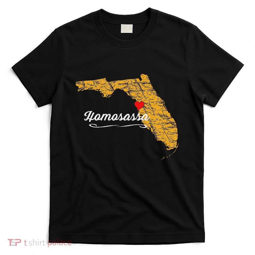 City Of Homosassa Florida Fl Merch Souvenir Graphic T-Shirt