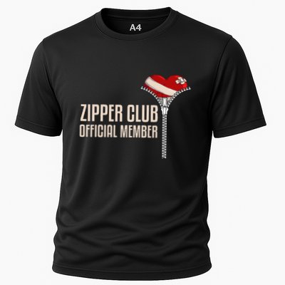 Cool Open Heart Surgery Art Women Zipper Club Recovery Performance Shirt