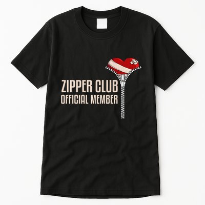 Cool Open Heart Surgery Art Women Zipper Club Recovery Tall T-Shirt