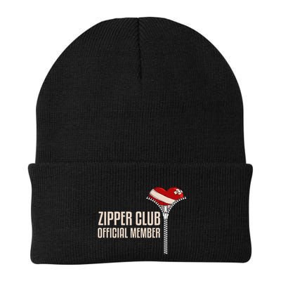 Cool Open Heart Surgery Art Women Zipper Club Recovery Beanie