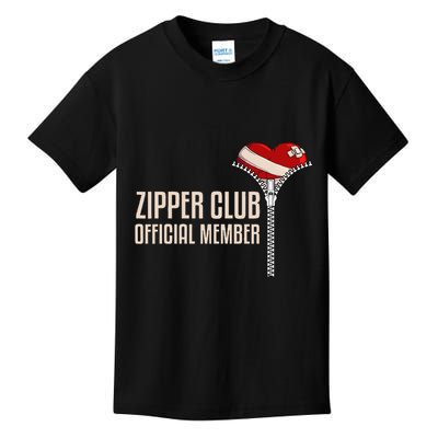 Cool Open Heart Surgery Art Women Zipper Club Recovery Kids T-Shirt