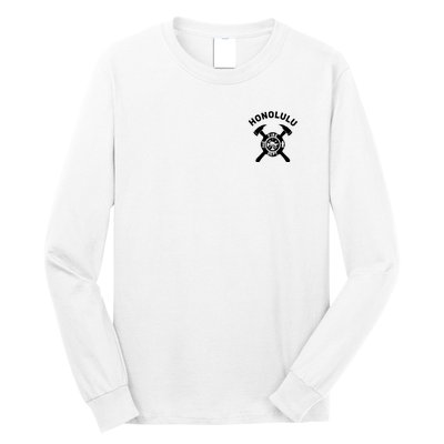 City Of Honolulu Fire Department Hawaii Firefighter Long Sleeve Shirt