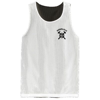 City Of Honolulu Fire Department Hawaii Firefighter Mesh Reversible Basketball Jersey Tank