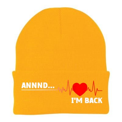 Cool Open Heart Surgery Heart Attack Survivor Knit Cap Winter Beanie